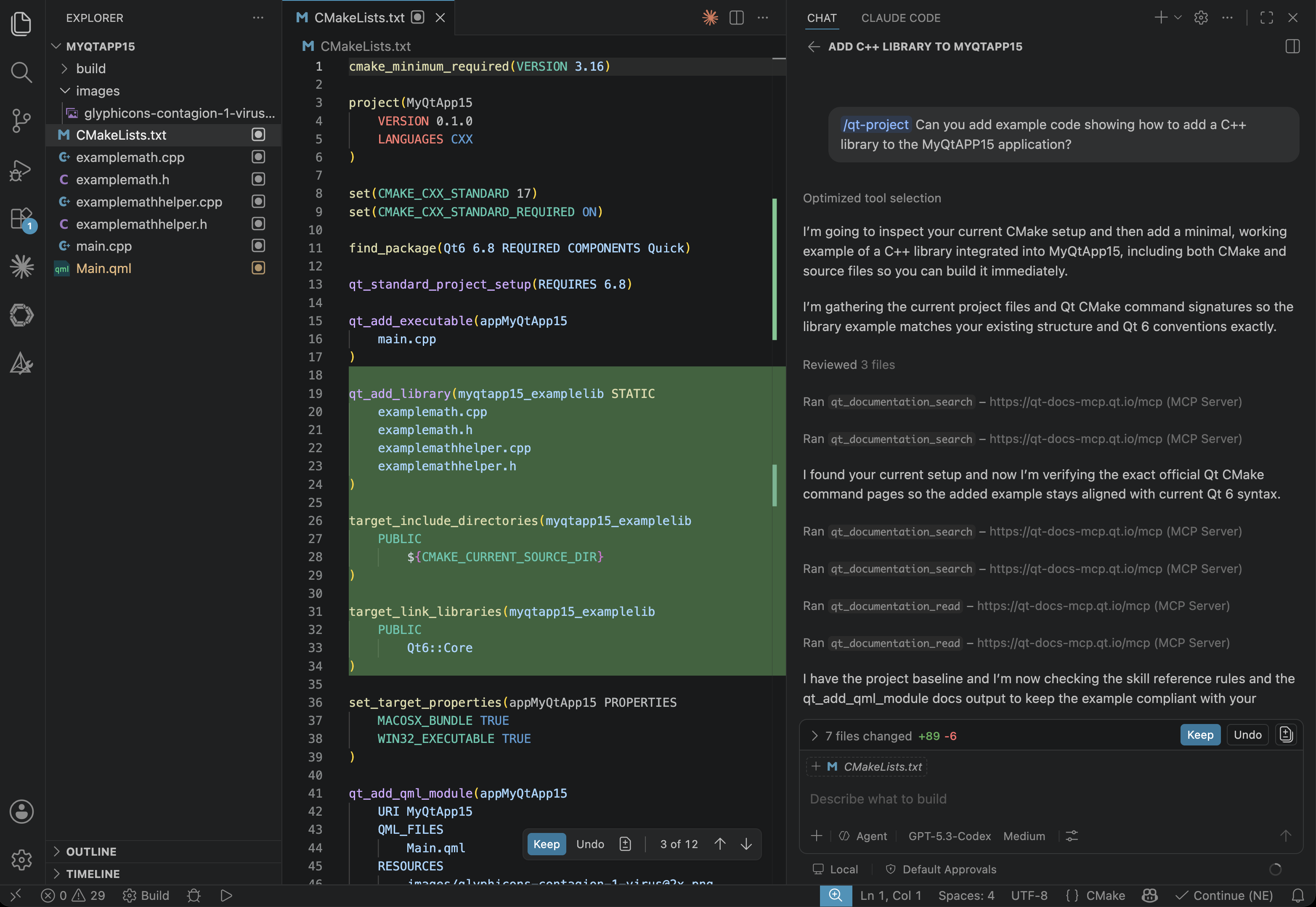Qt Project CMake Skill_GitHub_Copilot